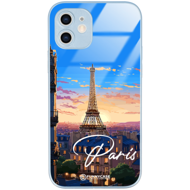 Etui Blue Case Glass do APPLE IPHONE 12 SUMMER PARADISE ST_PAR104