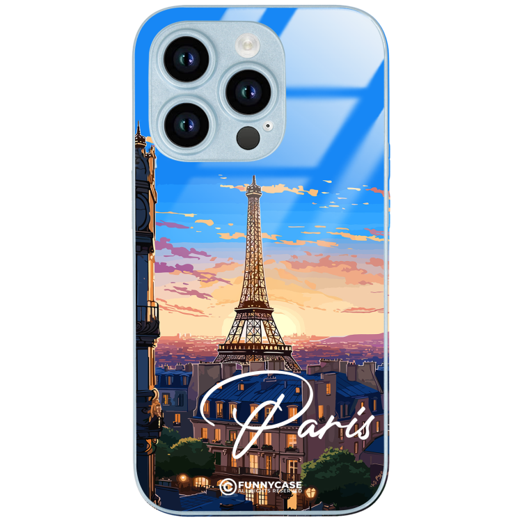 Etui Blue Case Glass do APPLE IPHONE 14 PRO SUMMER PARADISE ST_PAR104