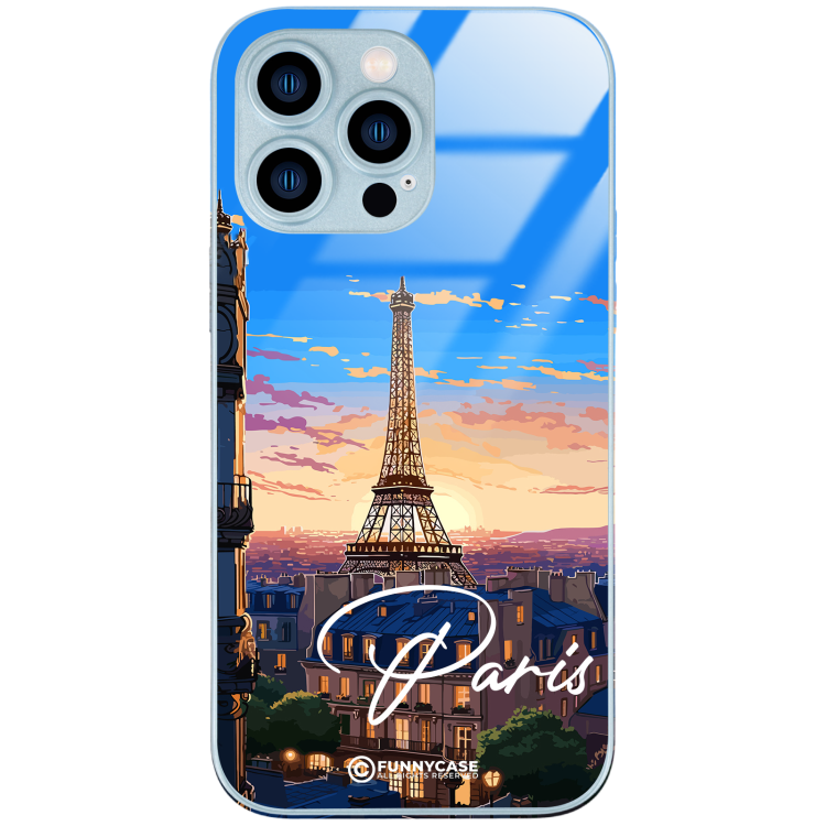 Etui Blue Case Glass do APPLE IPHONE 14 PRO MAX SUMMER PARADISE ST_PAR104