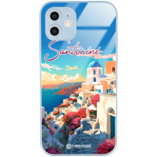 Etui Blue Case Glass do APPLE IPHONE 12 SUMMER PARADISE ST_PAR105