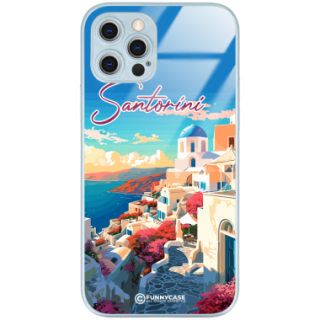 Etui Blue Case Glass do APPLE IPHONE 12 PRO SUMMER PARADISE ST_PAR105