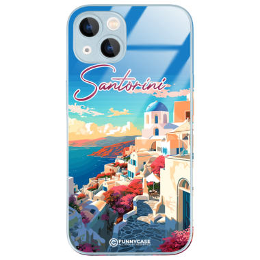 Etui Blue Case Glass do APPLE IPHONE 13 SUMMER PARADISE ST_PAR105