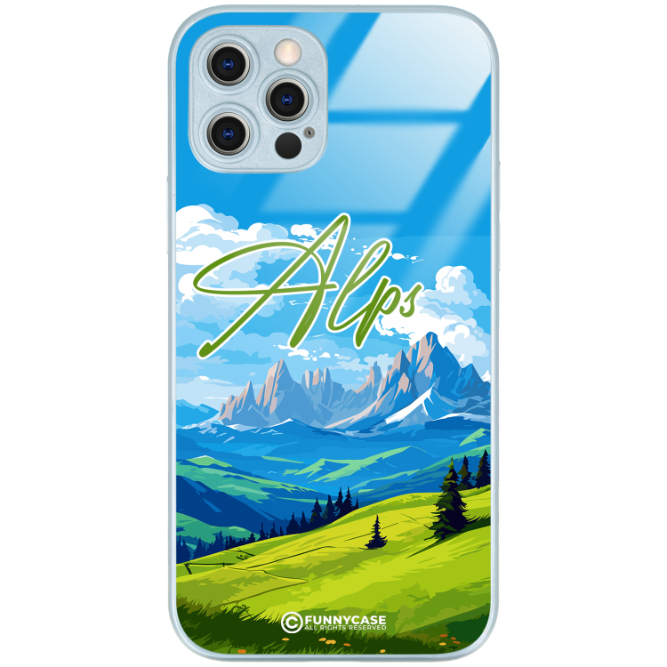 Etui Blue Case Glass do APPLE IPHONE 12 PRO SUMMER PARADISE ST_PAR106