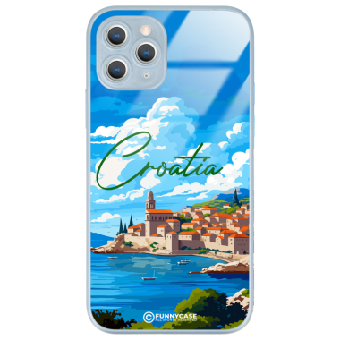 Etui Blue Case Glass do APPLE IPHONE 11 PRO SUMMER PARADISE ST_PAR107