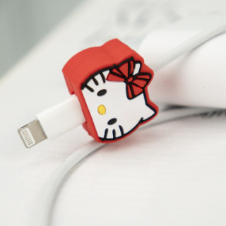 OSŁONA NA KABEL HELLO KITTY CZERWONE