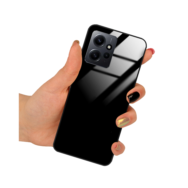 Etui Black Case Glass do Telefonu SAMSUNG A05 4G Czarne