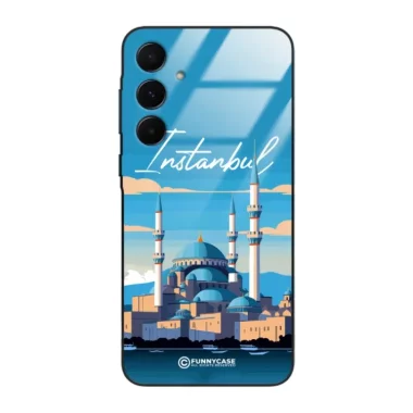 Etui Black Case Glass do SAMSUNG A55 5G SUMMER PARADISE ST_PAR103 Istanbul