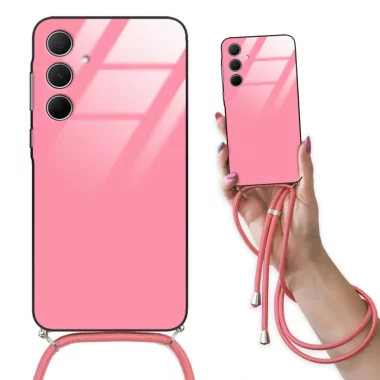 Etui Crossglam Różowe do Telefonu SAMSUNG GALAXY A35 5G Stylowe ST_CLR114