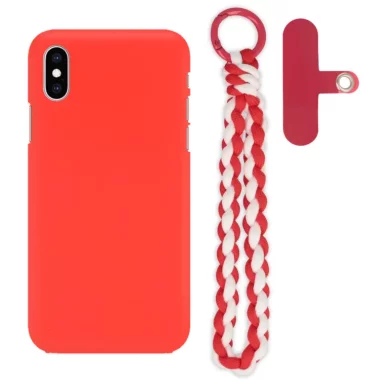 Matowe Etui Na Telefon iPHONE X z zawieszką QUICK 241