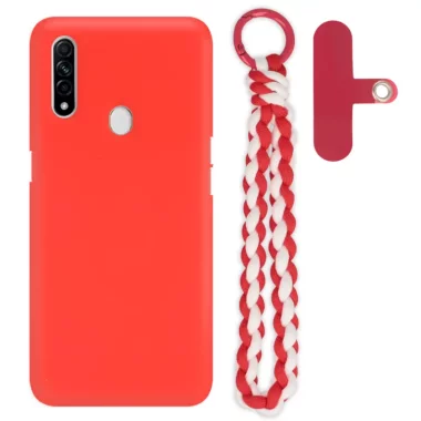 Matowe Etui Na Telefon OPPO A8 z zawieszką QUICK 241