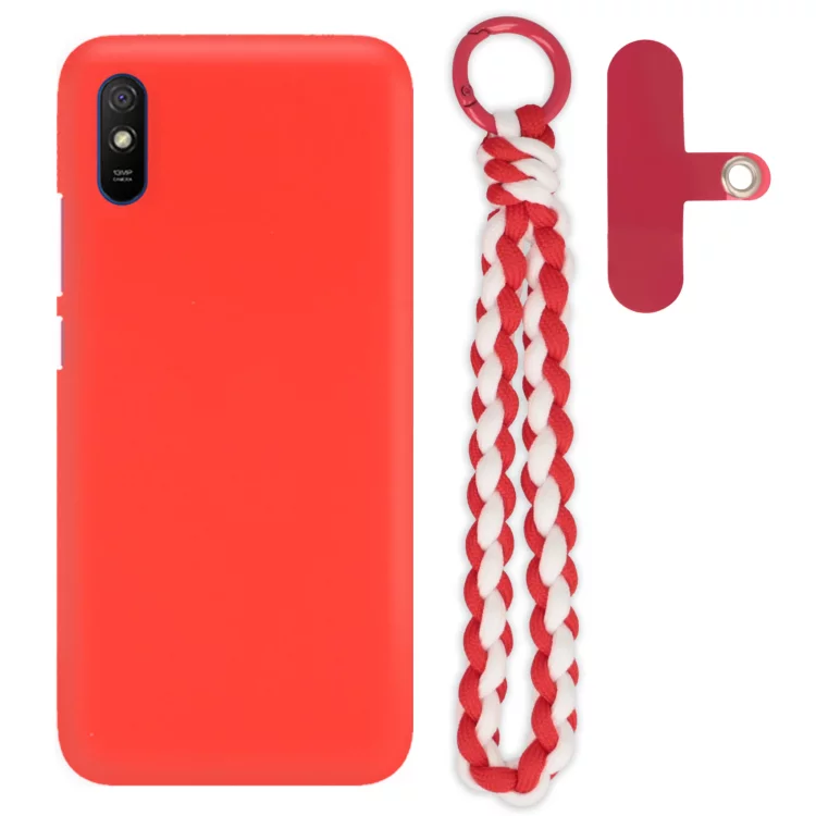 Matowe Etui Na Telefon XIAOMI REDMI 9A z zawieszką QUICK 241