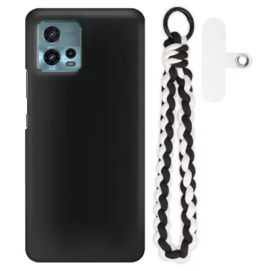 Matowe Etui Na Telefon MOTOROLA G72 z zawieszką QUICK 240