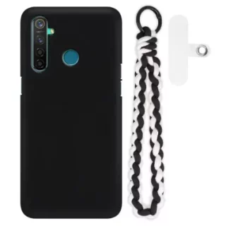 Matowe Etui Na Telefon REALME 5 z zawieszką QUICK 240