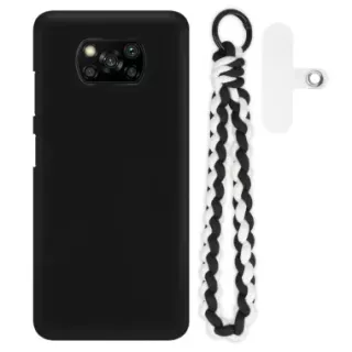 Matowe Etui Na Telefon XIAOMI POCO X3 z zawieszką QUICK 240