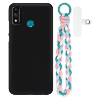 Matowe Etui Na Telefon HONOR 9X LITE z zawieszką QUICK 252