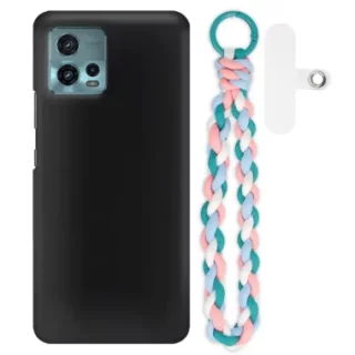 Matowe Etui Na Telefon MOTOROLA G72 z zawieszką QUICK 252