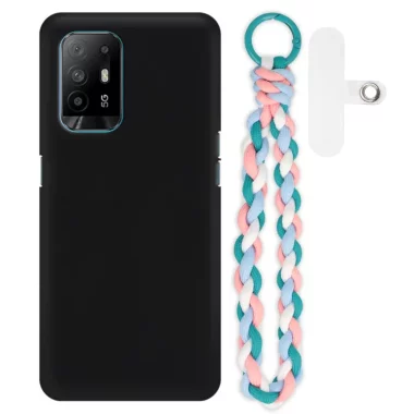 Matowe Etui Na Telefon OPPO A94 5G z zawieszką QUICK 252