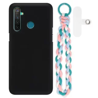 Matowe Etui Na Telefon REALME 5 z zawieszką QUICK 252