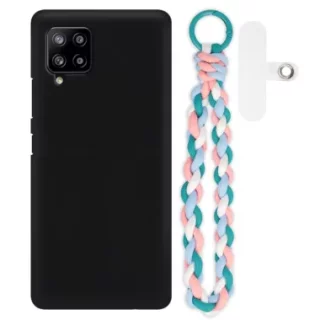 Matowe Etui Na Telefon SAMSUNG GALAXY A42 z zawieszką QUICK 252