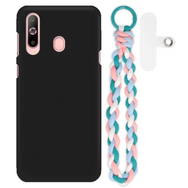 Matowe Etui Na Telefon SAMSUNG GALAXY A60 z zawieszką QUICK 252