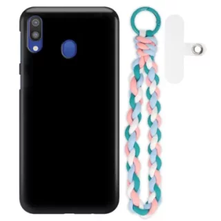 Matowe Etui Na Telefon SAMSUNG GALAXY M20 z zawieszką QUICK 252