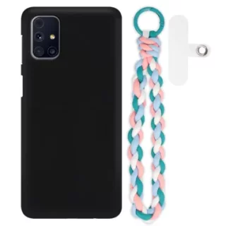 Matowe Etui Na Telefon SAMSUNG GALAXY M31S z zawieszką QUICK 252