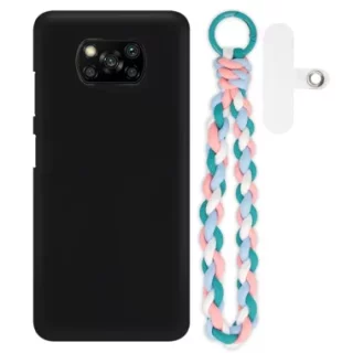 Matowe Etui Na Telefon XIAOMI POCO X3 z zawieszką QUICK 252