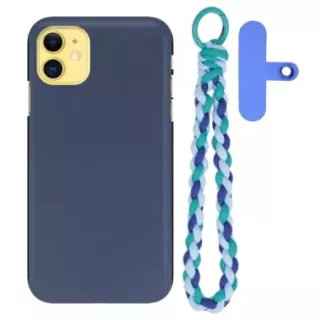 Matowe Etui Na Telefon IPHONE 11 z zawieszką QUICK 242