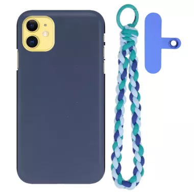 Matowe Etui Na Telefon IPHONE 11 z zawieszką QUICK 242