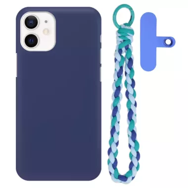 Matowe Etui Na Telefon IPHONE 12 MINI z zawieszką QUICK 242