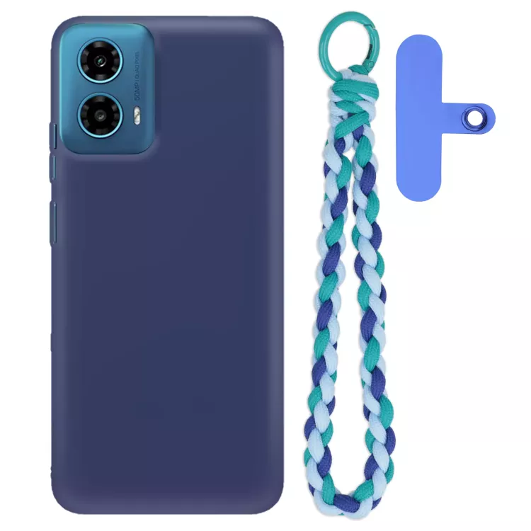 Matowe Etui Na Telefon MOTOROLA G34 5G z zawieszką QUICK 242