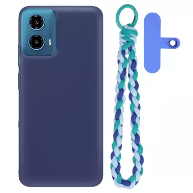 Matowe Etui Na Telefon MOTOROLA G34 5G z zawieszką QUICK 242