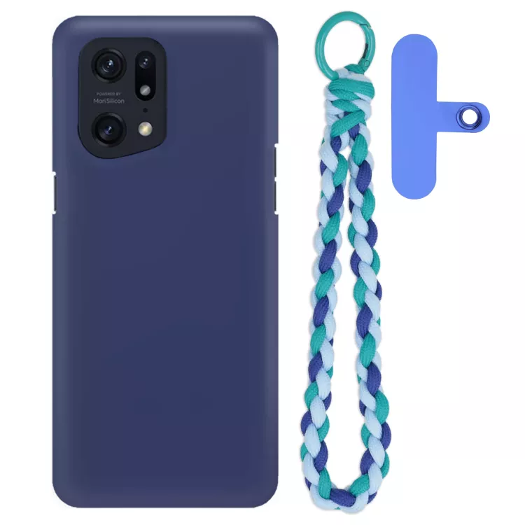 Matowe Etui Na Telefon OPPO FIND X5 PRO z zawieszką QUICK 242