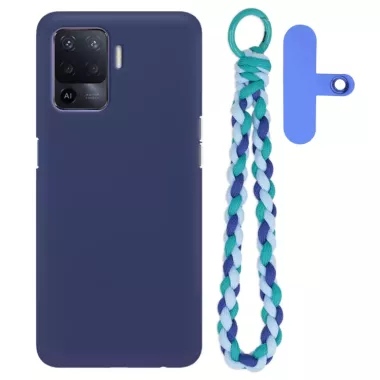 Matowe Etui Na Telefon OPPO RENO 5 LITE z zawieszką QUICK 242