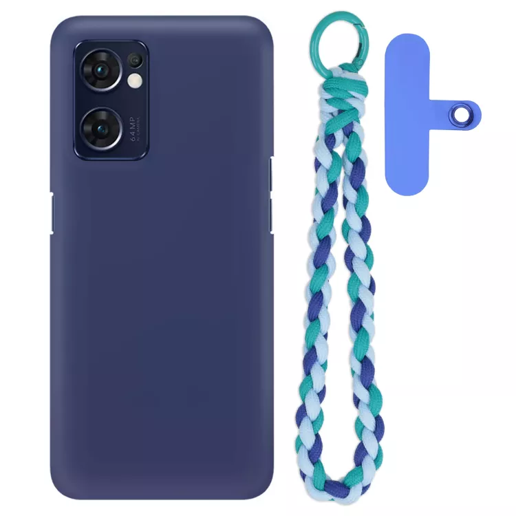 Matowe Etui Na Telefon OPPO RENO 7 5G z zawieszką QUICK 242