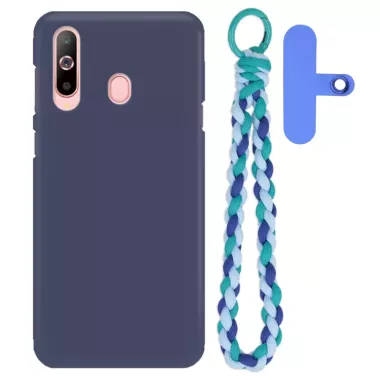 Matowe Etui Na Telefon SAMSUNG GALAXY A60 z zawieszką QUICK 242