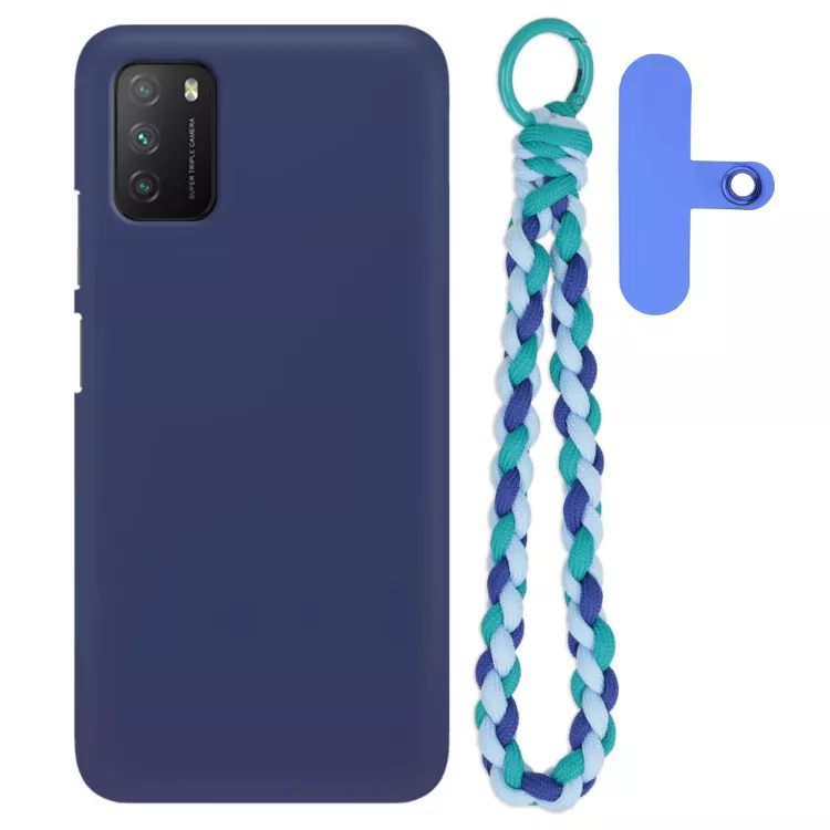 Matowe Etui Na Telefon XIAOMI POCO M3 z zawieszką QUICK 242