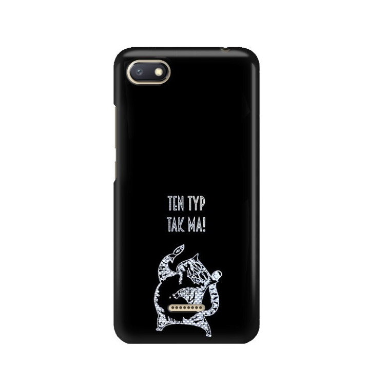 NEON SILVER ETUI NA TELEFON XIAOMI REDMI 6A MIENIĄCE SIĘ ZLZ100