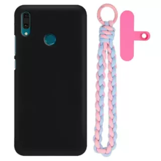 Matowe Etui Na Telefon HUAWEI Y9 2019 z zawieszką QUICK 253