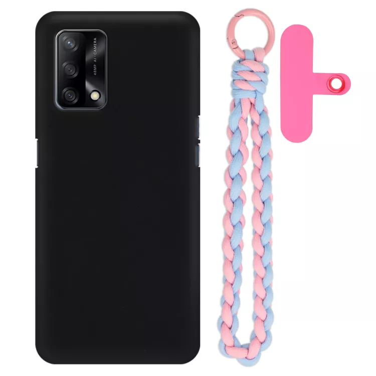 Matowe Etui Na Telefon OPPO A74 z zawieszką QUICK 253