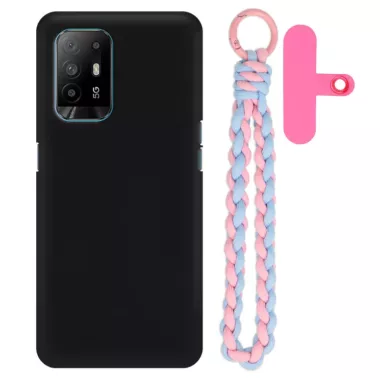 Matowe Etui Na Telefon OPPO A94 5G z zawieszką QUICK 253