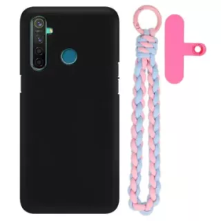 Matowe Etui Na Telefon REALME 5 z zawieszką QUICK 253