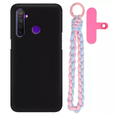 Matowe Etui Na Telefon REALME 5 PRO z zawieszką QUICK 253