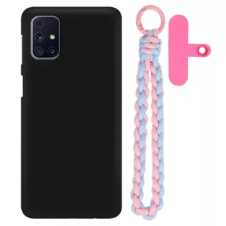 Matowe Etui Na Telefon SAMSUNG GALAXY M31S z zawieszką QUICK 253