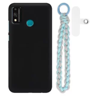 Matowe Etui Na Telefon HONOR 9X LITE z zawieszką QUICK 236