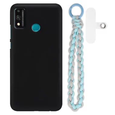 Matowe Etui Na Telefon HONOR 9X LITE z zawieszką QUICK 236