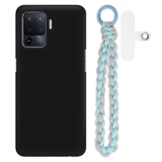 Matowe Etui Na Telefon OPPO RENO 5 LITE z zawieszką QUICK 236