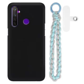 Matowe Etui Na Telefon REALME 5 PRO z zawieszką QUICK 236