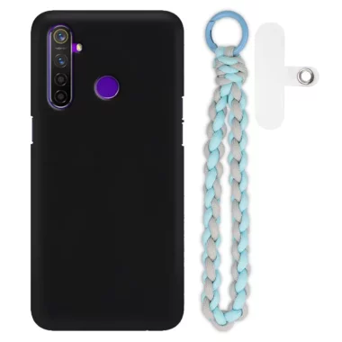 Matowe Etui Na Telefon REALME 5 PRO z zawieszką QUICK 236