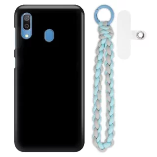 Matowe Etui Na Telefon SAMSUNG GALAXY A30 z zawieszką QUICK 236